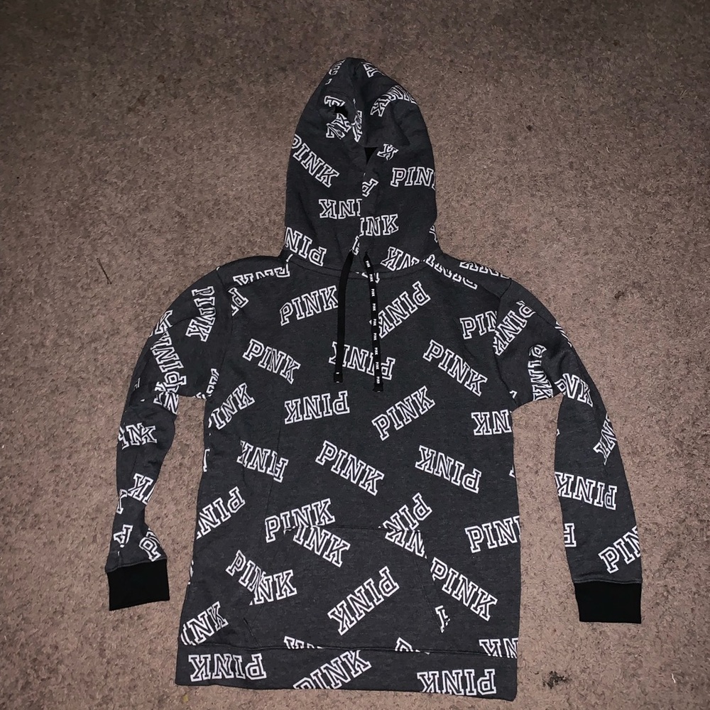 Pink Xs leggings and hoodie